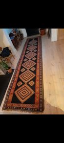 Antique Varamin Kilim Runner