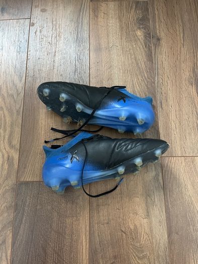 Adidas X 16.1 Leather Firm Ground Football Boots Size 11.5UK