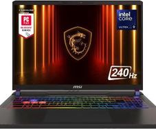 MSI Stealth A16 AI Gaming Laptop | 16" QHD+ 240Hz 400 nits Screen | Intel Core Ultra 9 285H | NVIDIA GeForce RTX 5070 | 32GB RAM | 1TB  SSD | Windows 11 Home