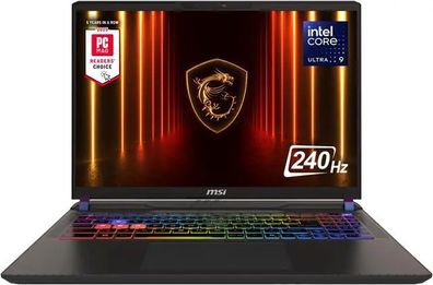 MSI Stealth A16 AI Gaming Laptop | 16" QHD+ 240Hz 400 nits Screen | Intel Core Ultra 9 285H | NVIDIA GeForce RTX 5070 | 32GB RAM | 1TB  SSD | Windows 11 Home