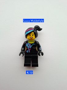 Lego Minifigures Lucy Wyldestyle, Cho Chang, Cardio Carrie