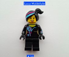 Lego Minifigures Lucy Wyldestyle, Cho Chang, Cardio Carrie