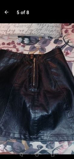 beautiful new zara navy skirt