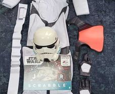 Star wars Costume Large size and scrabble game