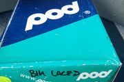 New POD Black Lace Shoes