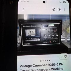 cassette player