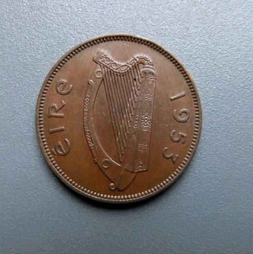 1953 Half Penny