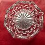 Heavy Vintage Waterford Crystal Octagon Desktop Clock Image 5
