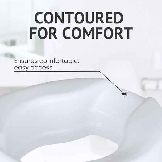 Homecraft Savanah Raised Toilet Seat 4 inch without lid - Brand New Sealed
