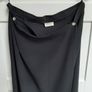 Black wrapover skirt Image 2