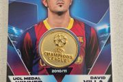 Match Attax 25/26 David Villa UCL Medal Winner Relic Card