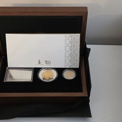 South African Reserve Bank Centenary 1921 to 2021 Proof Silver Coin Set Ltd 3,500