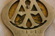 Old Automobile Association Car Badge