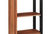 Bookshelf Brown 50 x 30 x 75 cm Solid Acacia Wood