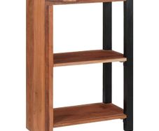 Bookshelf Brown 50 x 30 x 75 cm Solid Acacia Wood