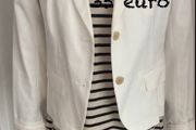 blazer Bnwt Gsp cream blazer size 10