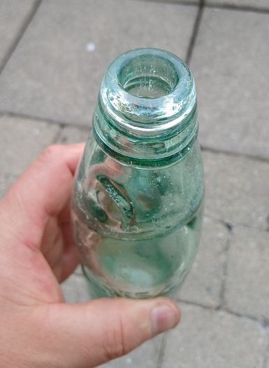 Vintage Downs Ennis codd neck bottle