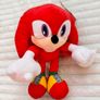 Sega Prize International Knuckles Sonic Hedgehog Plush approx. 27 cm. Dirty Hands Please see photos Image 2