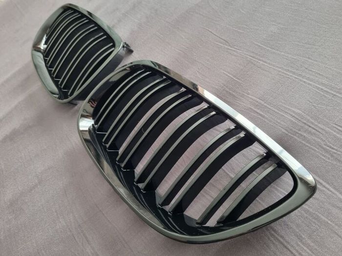 BMW 3 Series E92 E93 Pre-Lci Gloss Black Kidney Grilles Brand New