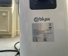 Blyss NDK20-24AF 2000W Electric Portable Convector Heater White