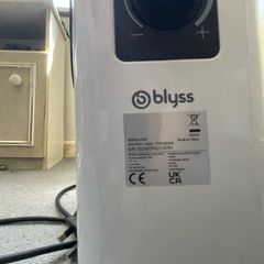 Blyss NDK20-24AF 2000W Electric Portable Convector Heater White