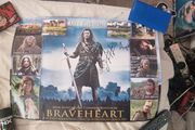 Mel Gibson And Others Signed Braveheart Anniversary Poster