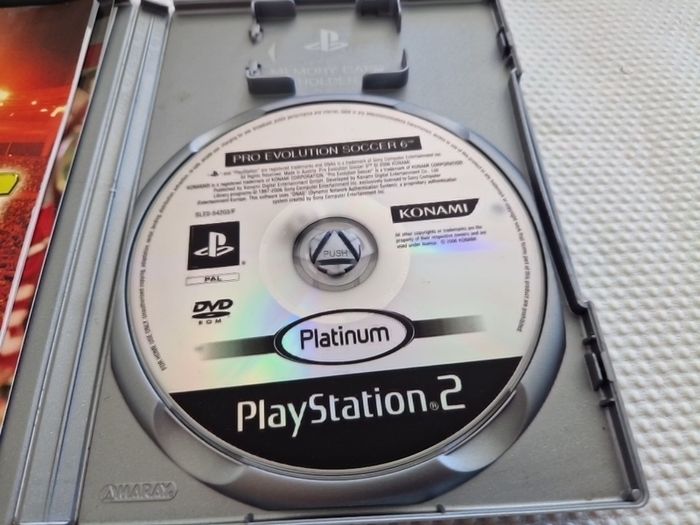 PES 6 Pro Evolution Soccer PlayStation2 Ps2 Games Original