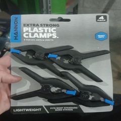 Extra strong plastic clamps f