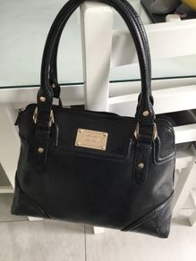 Ladies Black Patent leather Shoulder bag