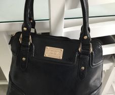 Ladies Black Patent leather Shoulder bag