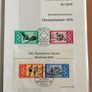1976 Deutsche Bundespost (Germany) First Day Cover pages (23) in Lindner Album Image 5