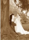Ivory wedding dress