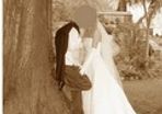 Ivory wedding dress