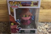 Masters of the universe - funko pop - orko - hard to find with protective case