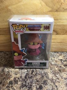 Masters of the universe - funko pop - orko - hard to find with protective case