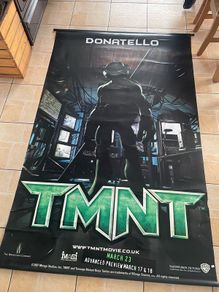 Giant TMNT Donatello 2007 Rare Cinema Display Vinyl Poster 2.4x1.5m