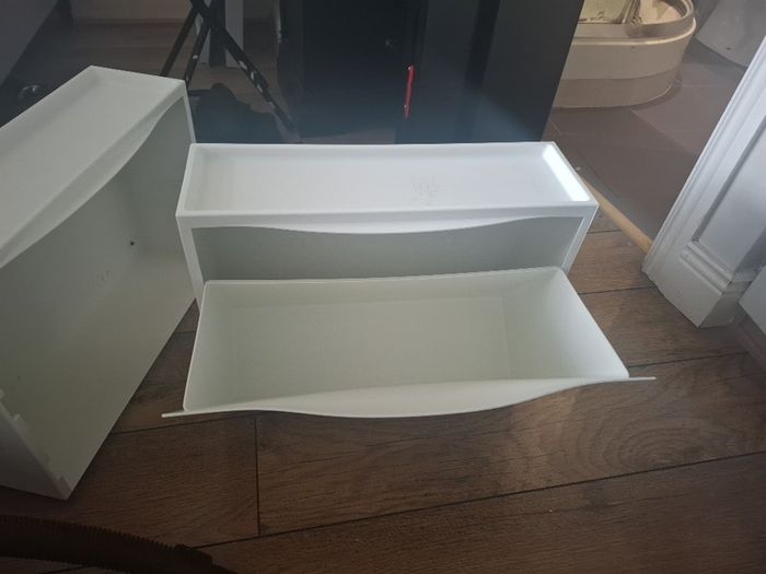 ikea shoe storage bins x 3