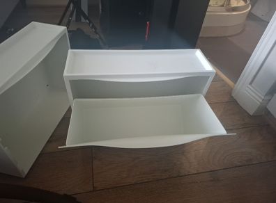 ikea shoe storage bins x 3