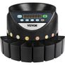 Euro Coin Counter Sorter 500-1000 Coins Electronic Automatic EUR Coin Counting Machine 300 Coins Per Minute with 8 Coin Drawers for School Shop Bank Image 8