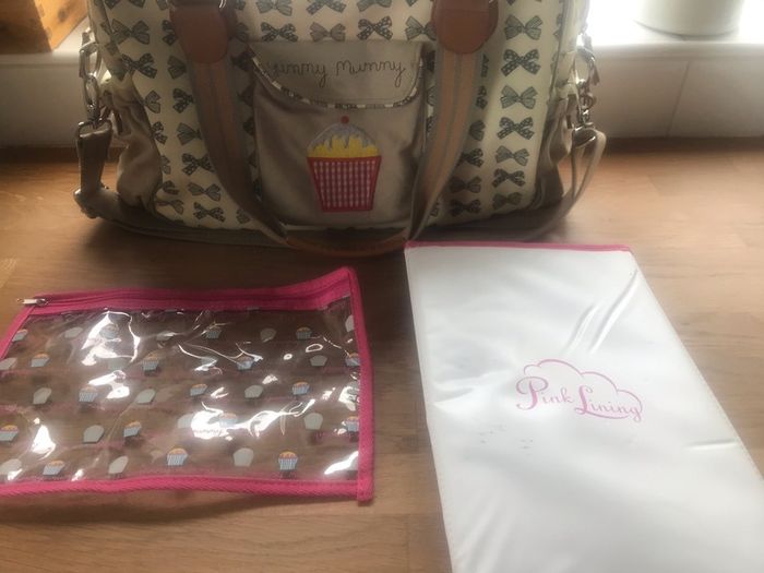 Pink Lining Baby Changing Bag