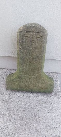 Old telecom marker post