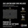 2x Corsair iCue QL140 Fans & iCUE Lighting Node CORE Image 4