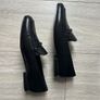 DKNY Black Leather Loafers UK 3.5 / EU 36 Image 5