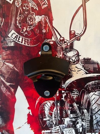 Sons of anarchy Wall mounted bottle opener