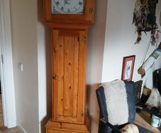 EUROPINT Pine Grandfathers Clock