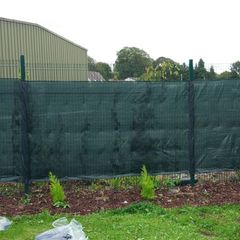 2X FENCE SCREEN 1.80m X 10m (1 used, 1 brand new)