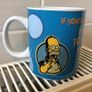 The Simpsons. Official Homer Simpson Mug. Brand New Without Box. Collect In Dublin Or Receive Via Post. Image 2