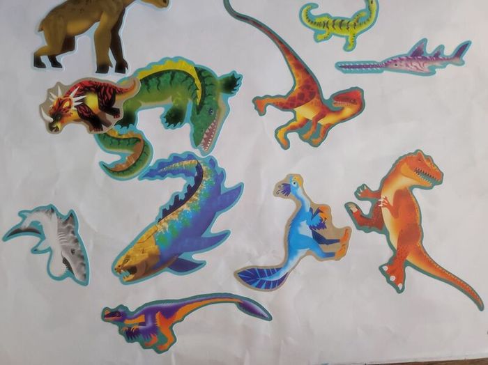 Melissa & Doug Reusable Puffy Stickers-Dinosaurs