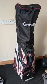 TaylorMade Corza Golf Bag + Mixed Club Set (Titleist, Wilson, Spalding, Cleveland)
