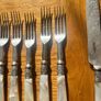 Antique Pearl Handled Dessert Set Image 4